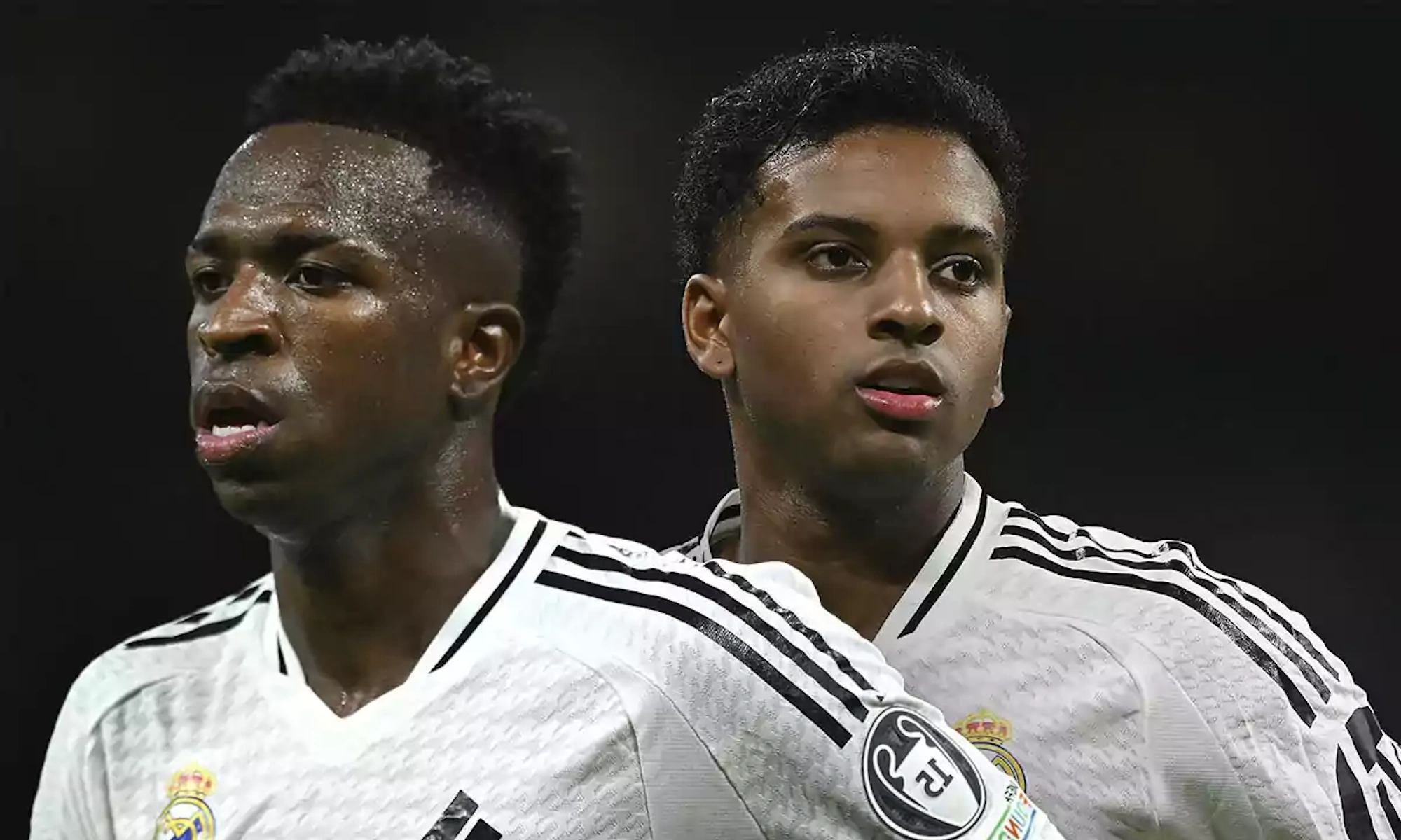 Vinicius y Rodrygo con el Real Madrid
