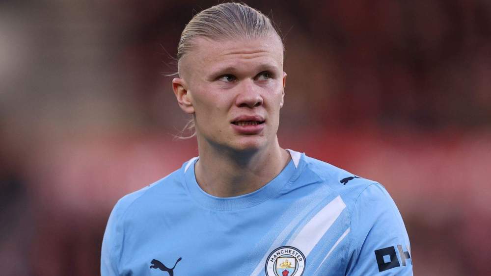 Haaland con el Real Madrid Haaland con el Real Madrid