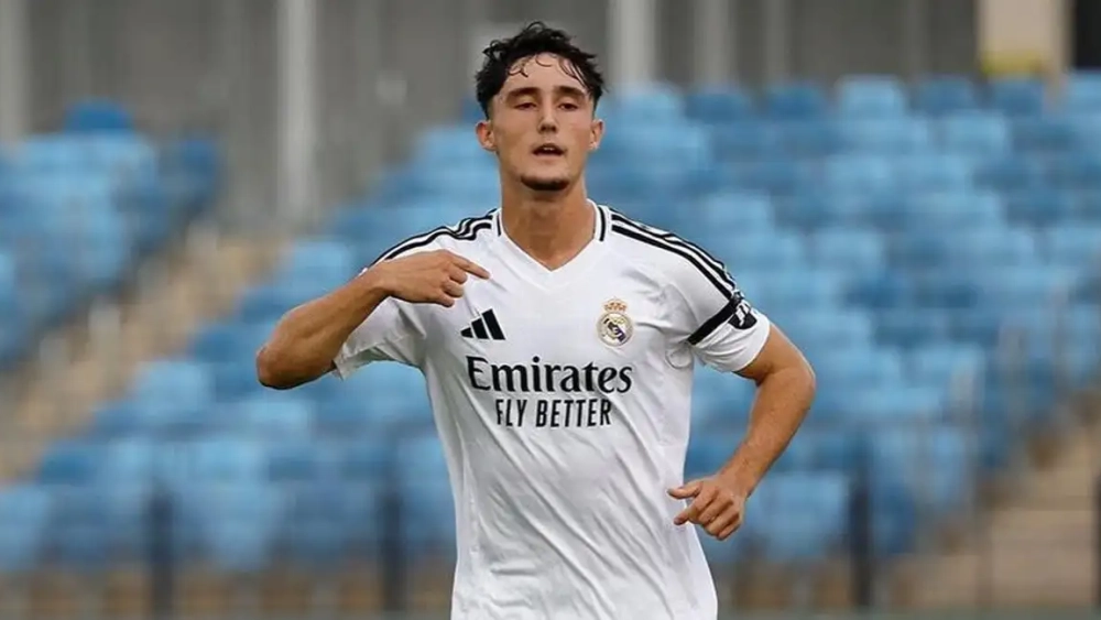 Jesús Fortea con el Real Madrid Jesús Fortea con el Real Madrid