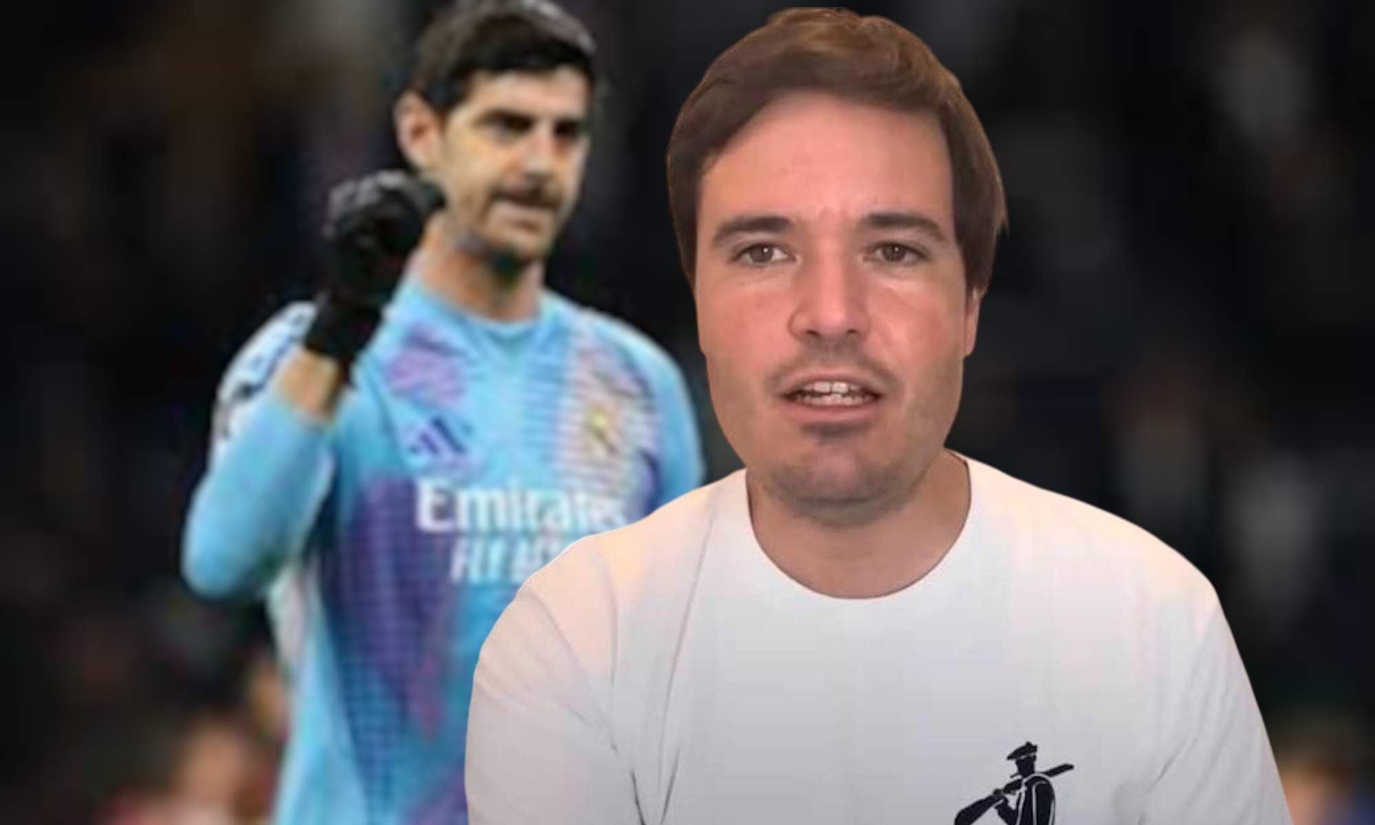 Ramón de Mon y Courtois de fondo