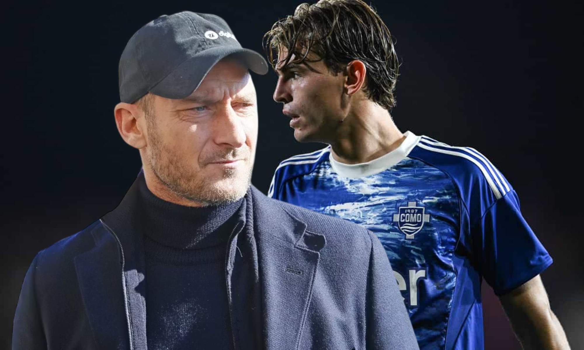 Totti se rinde en elogios hacia Nico Paz