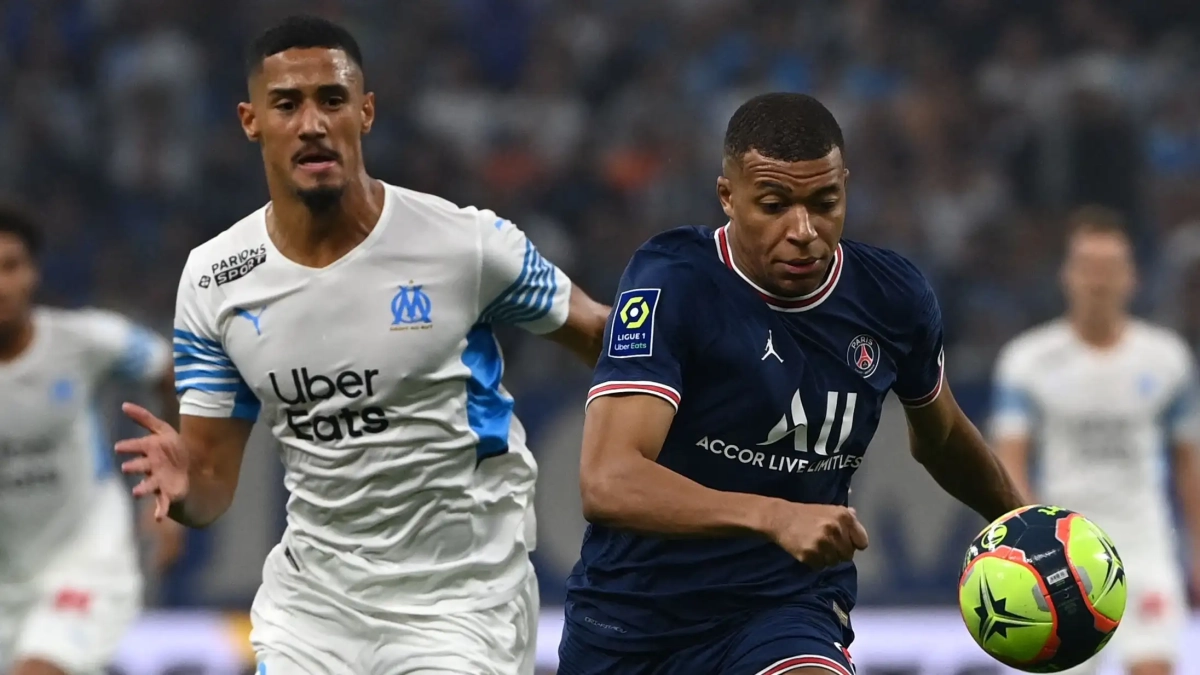 Mbappé y Saliba en temporadas anteriores Mbappé y Saliba en temporadas anteriores