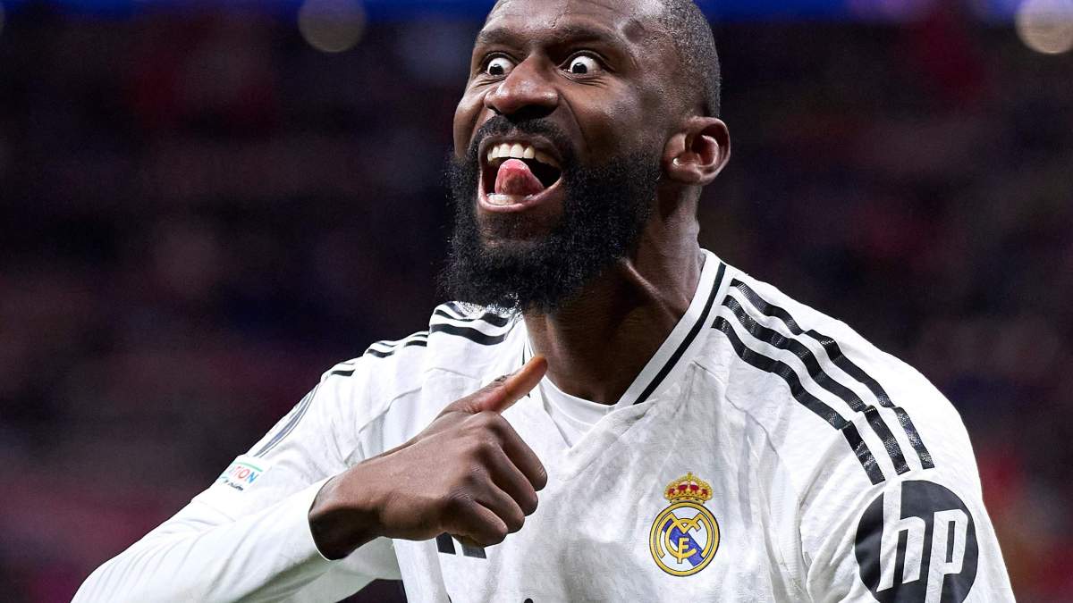 Antonio Rüdiger en un partido con el Real Madrid Antonio Rüdiger en un partido con el Real Madrid