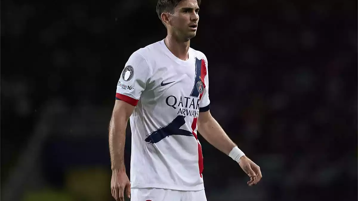 Fabián Ruiz durante un partido del PSG Fabián Ruiz durante un partido del PSG
