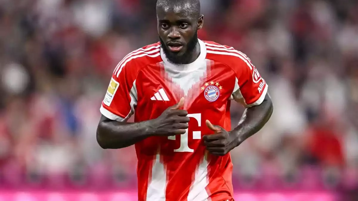 Upamecano con el Bayern de Múnich Upamecano con el Bayern de Múnich