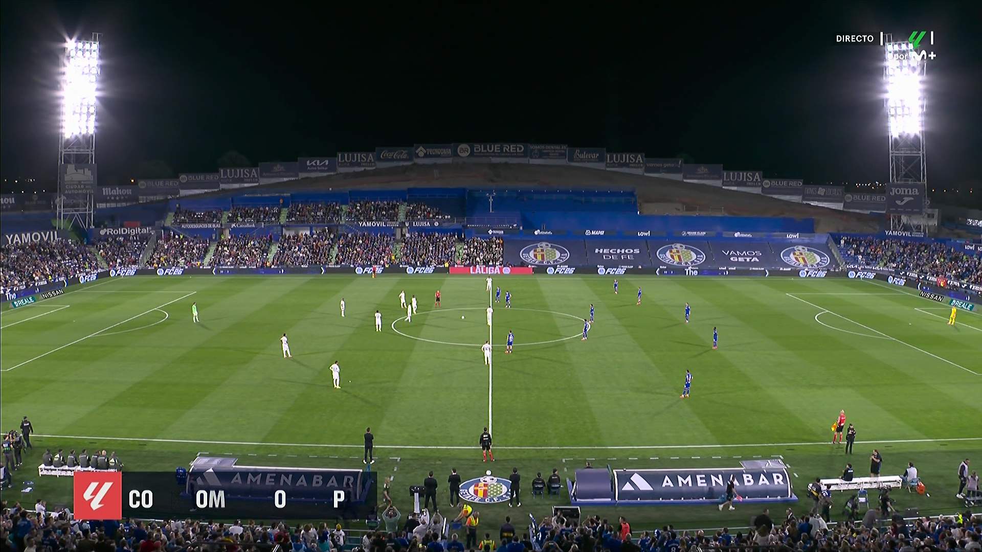 Parón en el Getafe-Real Madrid