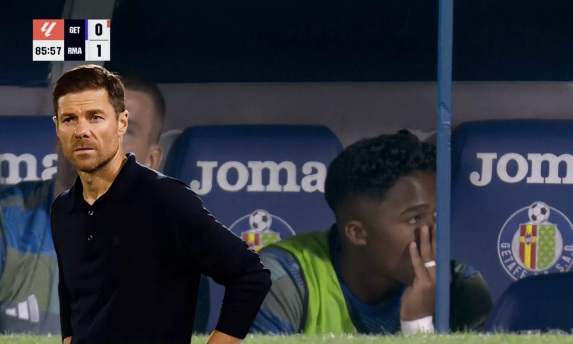 Endrick en Getafe y Xabi Alonso