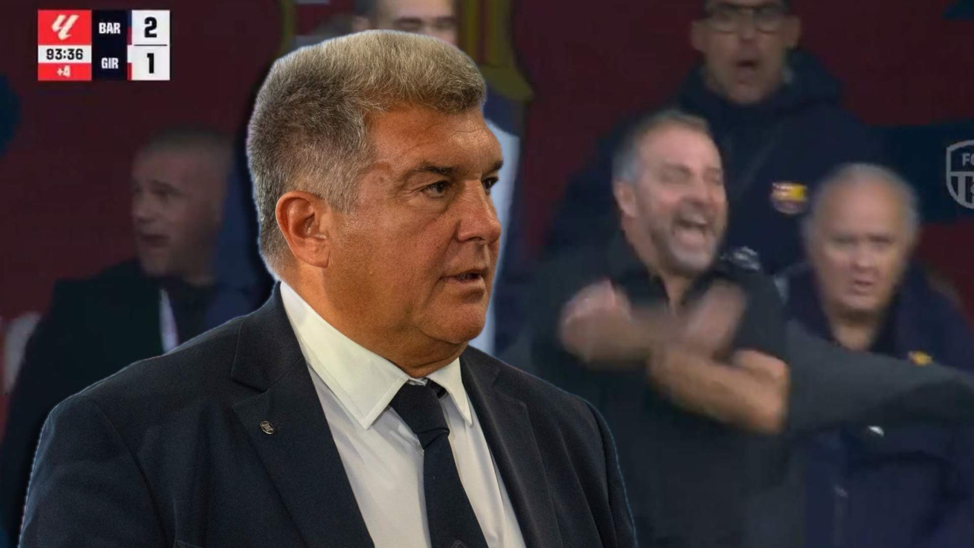 Ver para creer, el Barça indignado con la amarilla a Flick, recurren a la expulsión