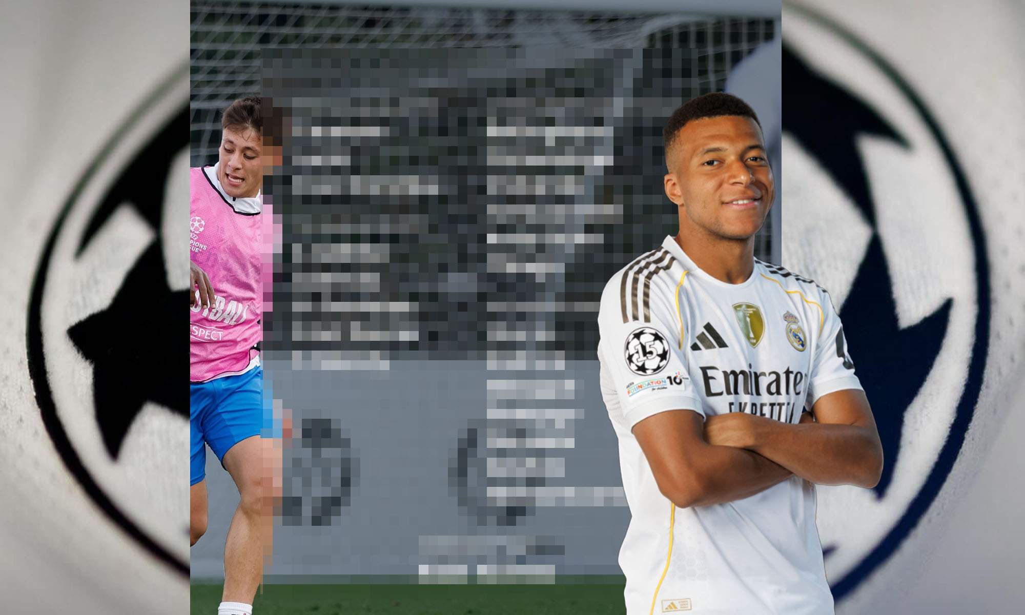 XI de incognito con Mbappé XI de incognito con Mbappé