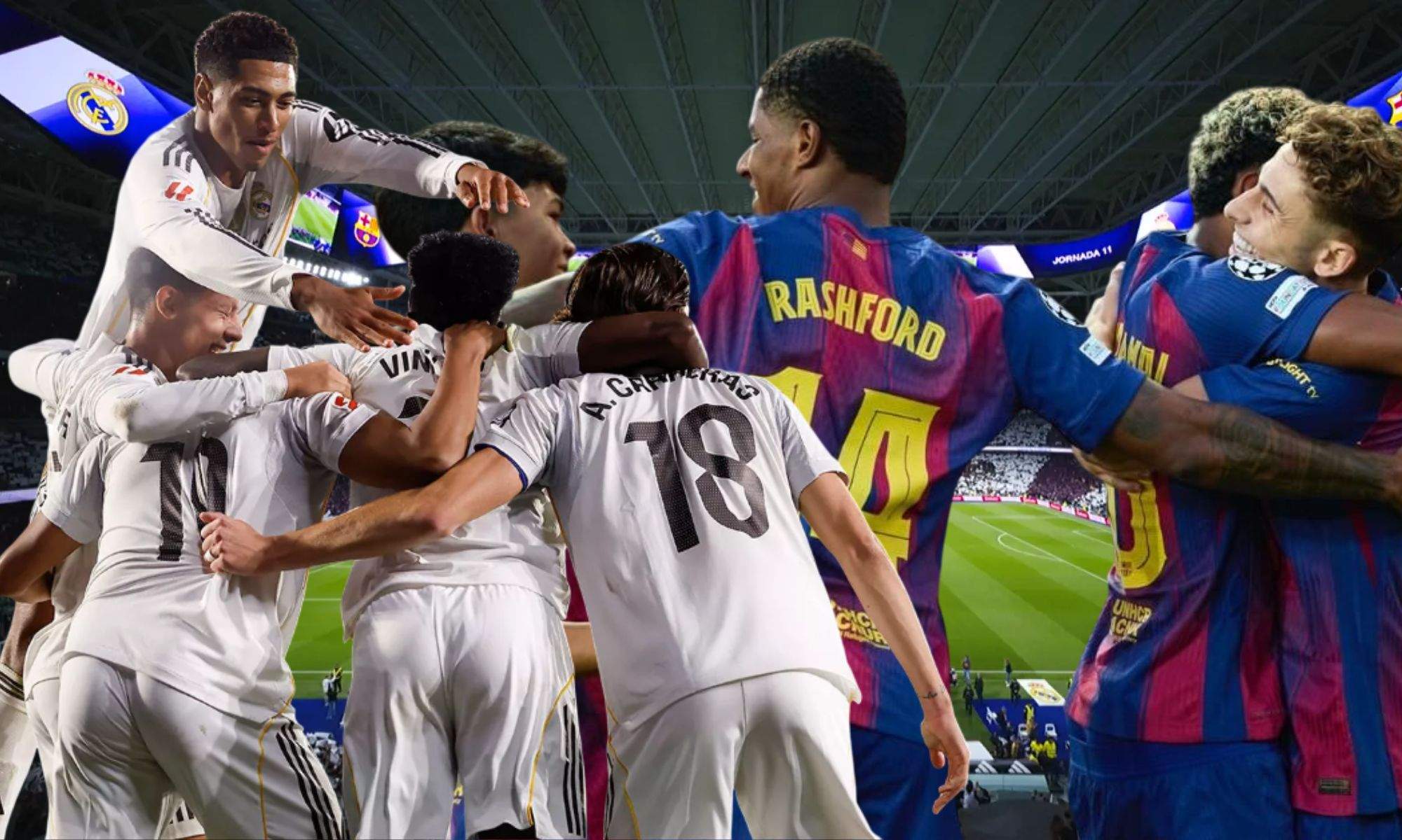 El Real Madrid prepara un recibimiento especial al FC Barcelona para el Clásico El Real Madrid prepara un recibimiento especial al FC Barcelona para el Clásico