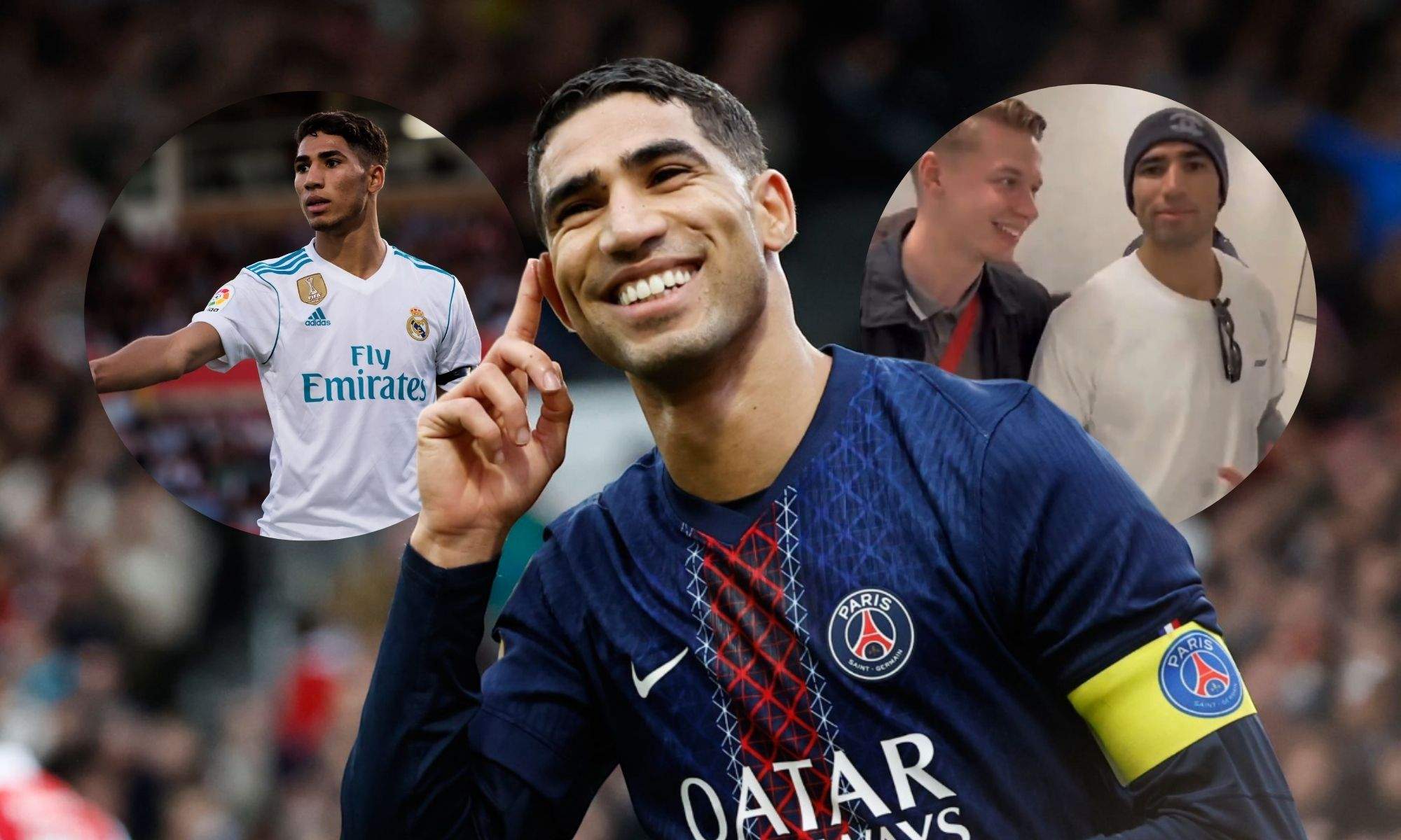 Achraf Hakimi sorprendió a todos con su presencia en Madrid para el Clásico Achraf Hakimi sorprendió a todos con su presencia en Madrid para el Clásico