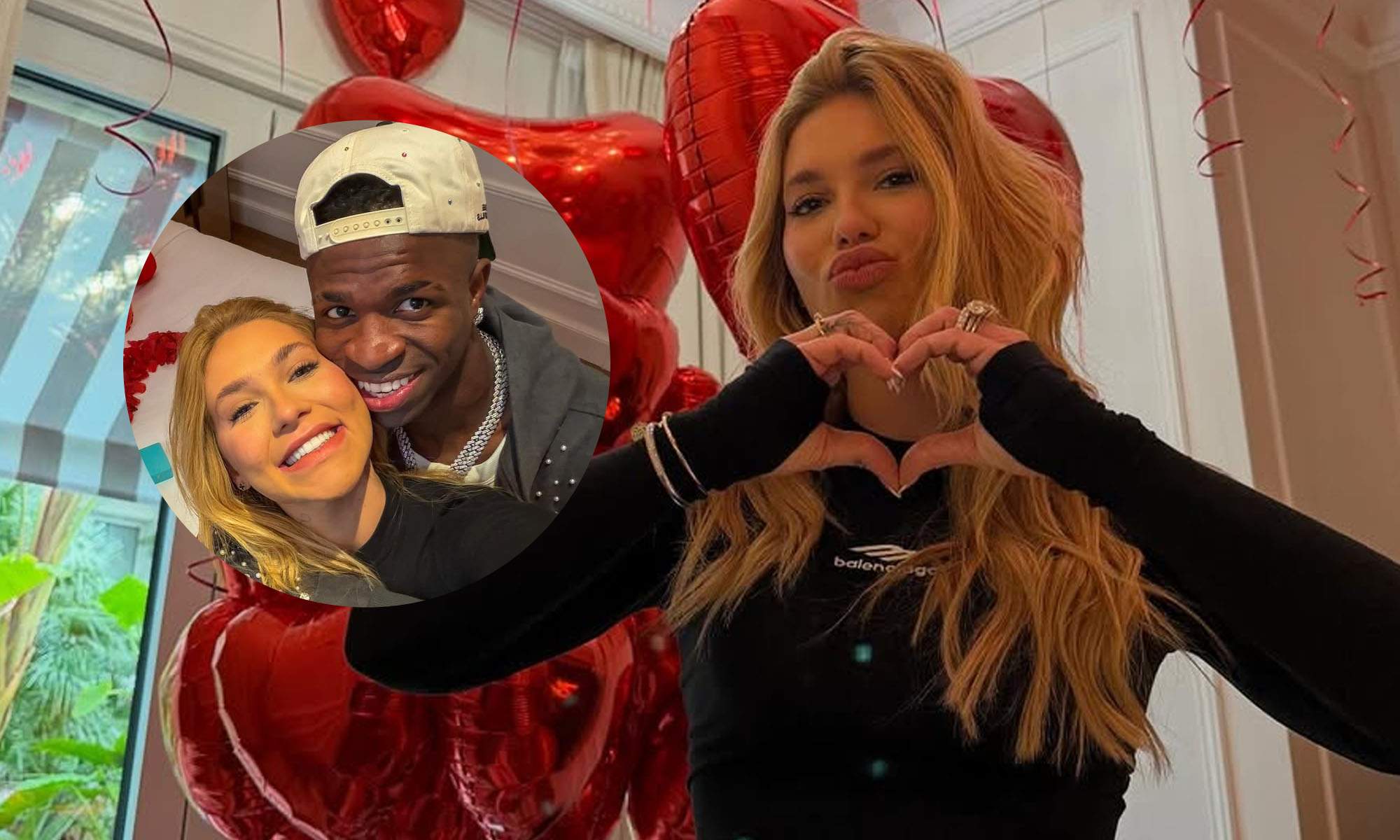 Virginia, la novia de Vinicius