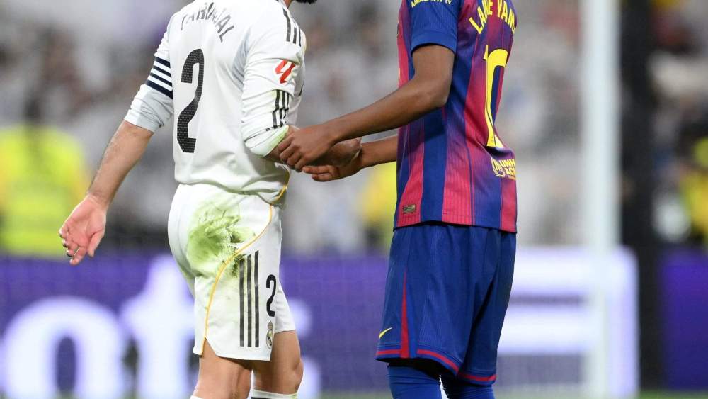 Carvajal y Lamine tras el Clásico Carvajal y Lamine tras el Clásico