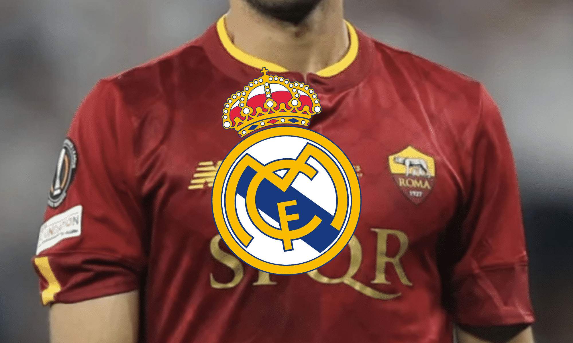 Jugador incognito con escudo Real Madrid Jugador incognito con escudo Real Madrid