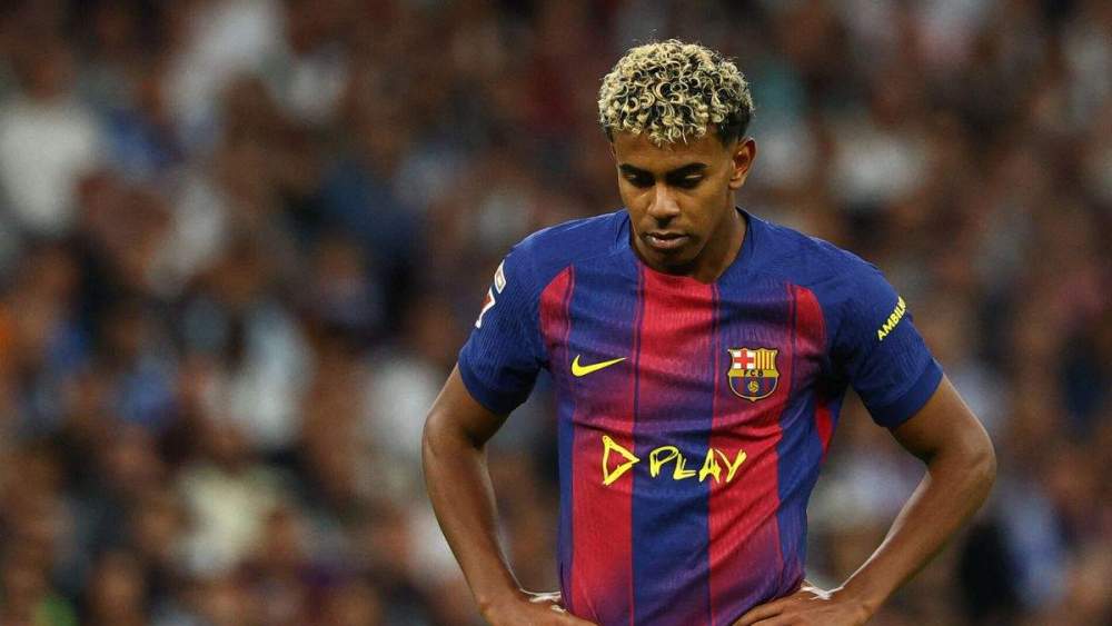 Lamine Yamal con el Barça