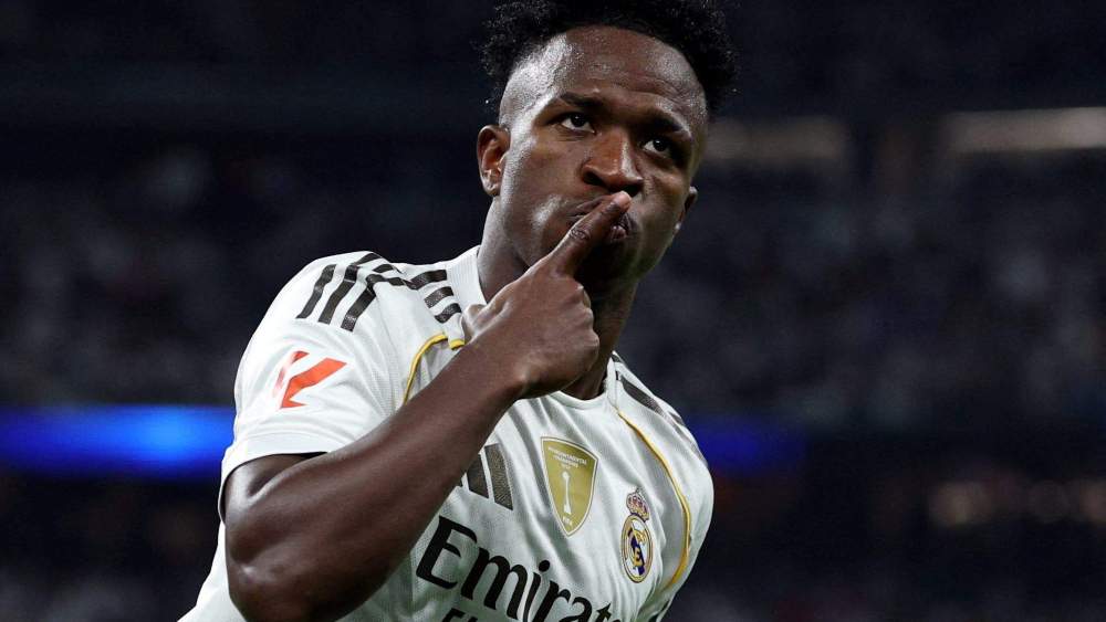 Vinicius con el Real Madrid