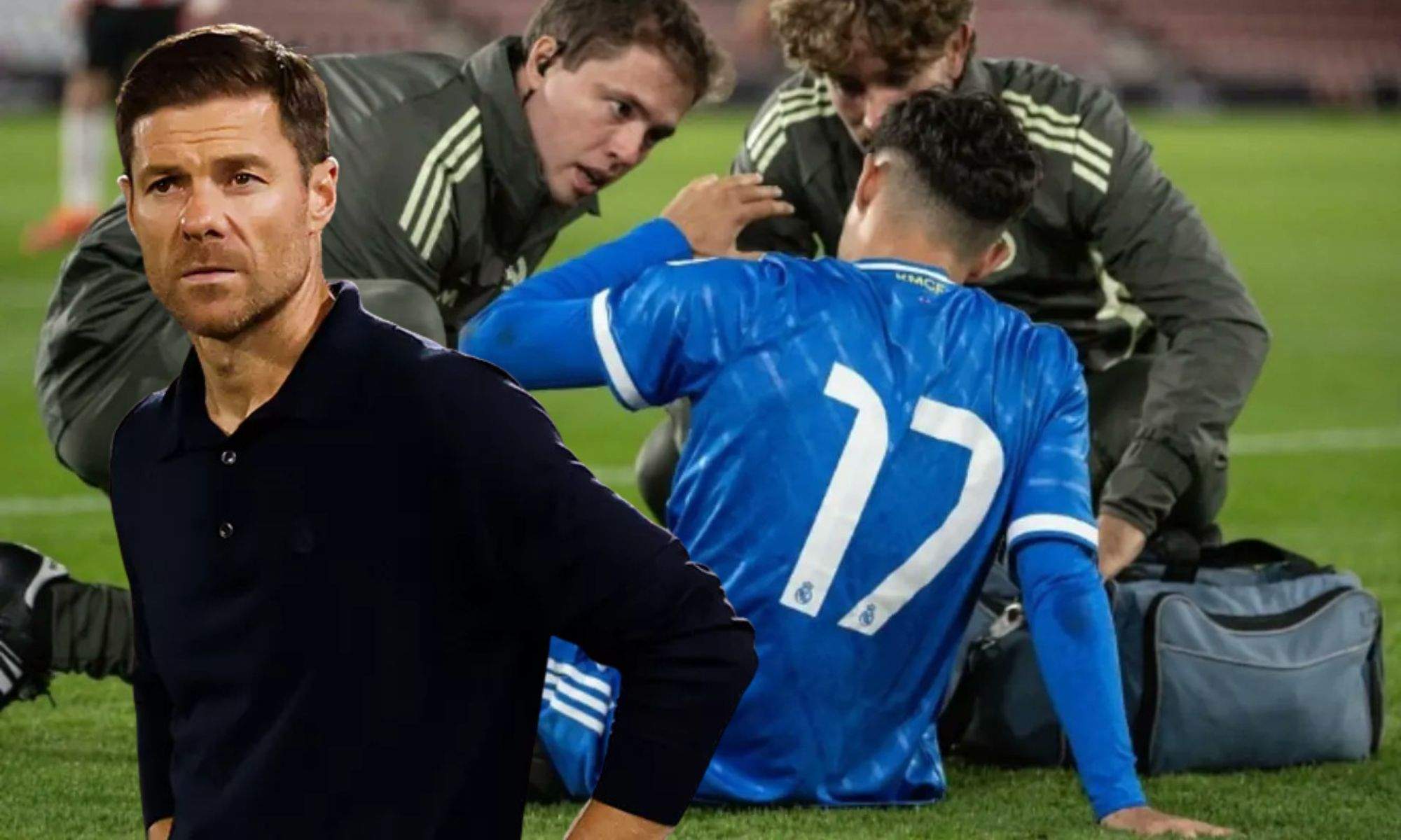 Xabi Alonso y Jesús Fortea