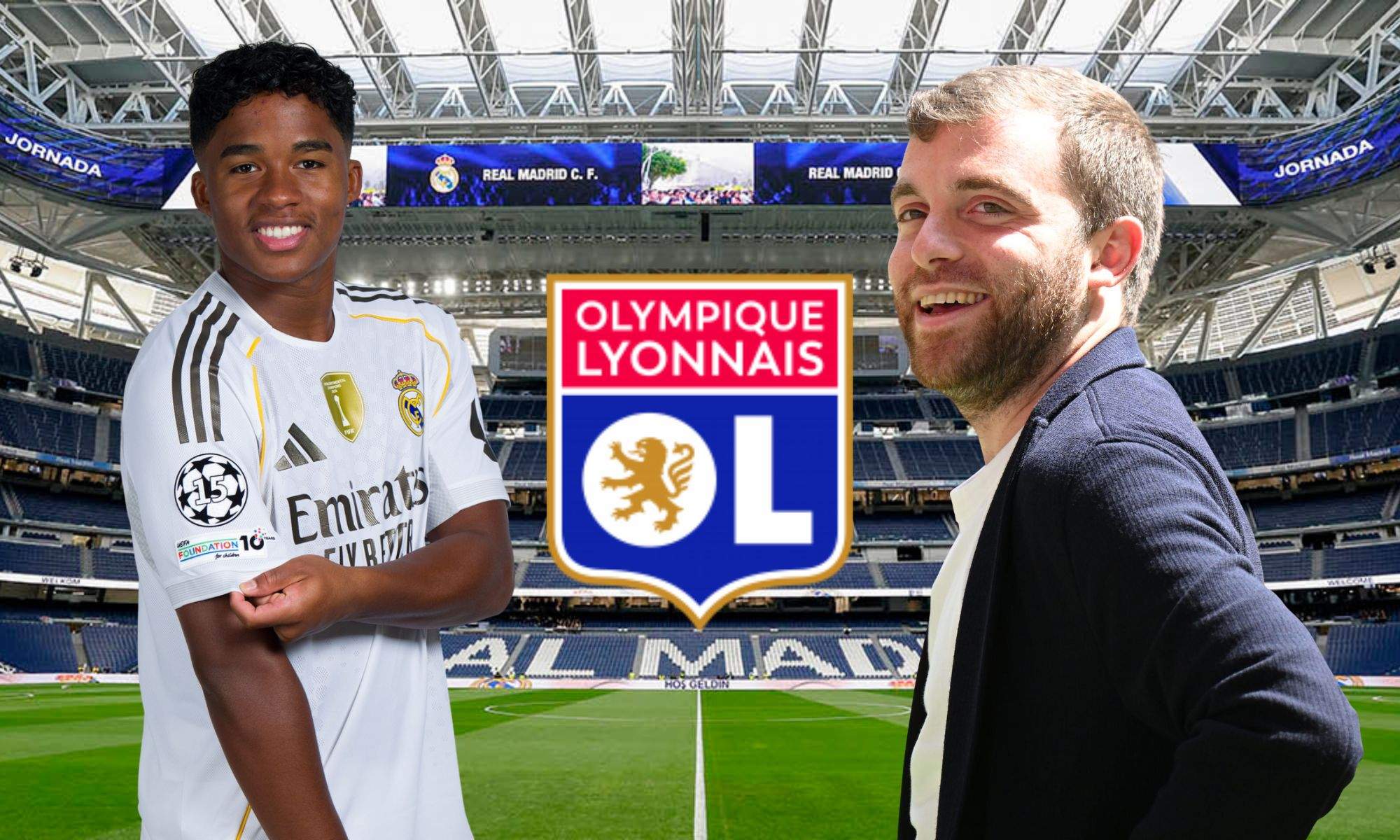 Endrick, Fabrizio Romano y Olympique de Lyon