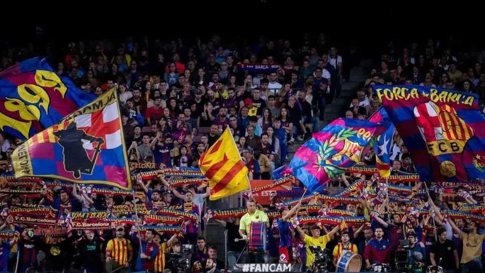 Grada animación del Camp Nou Grada animación del Camp Nou