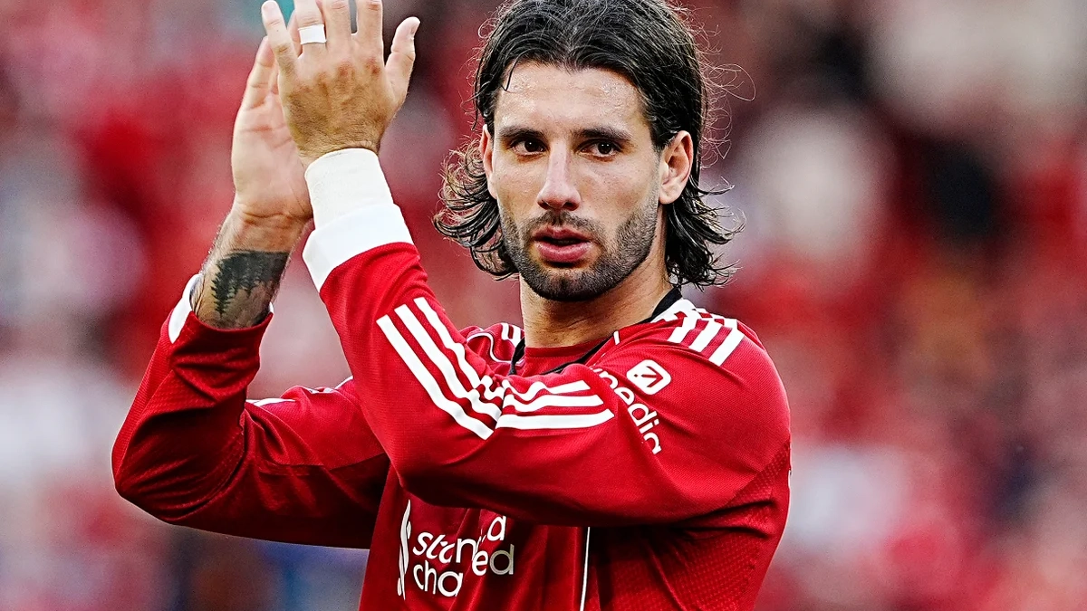 Dominik Szoboszlai durante un partido con el Liverpool. Dominik Szoboszlai durante un partido con el Liverpool.