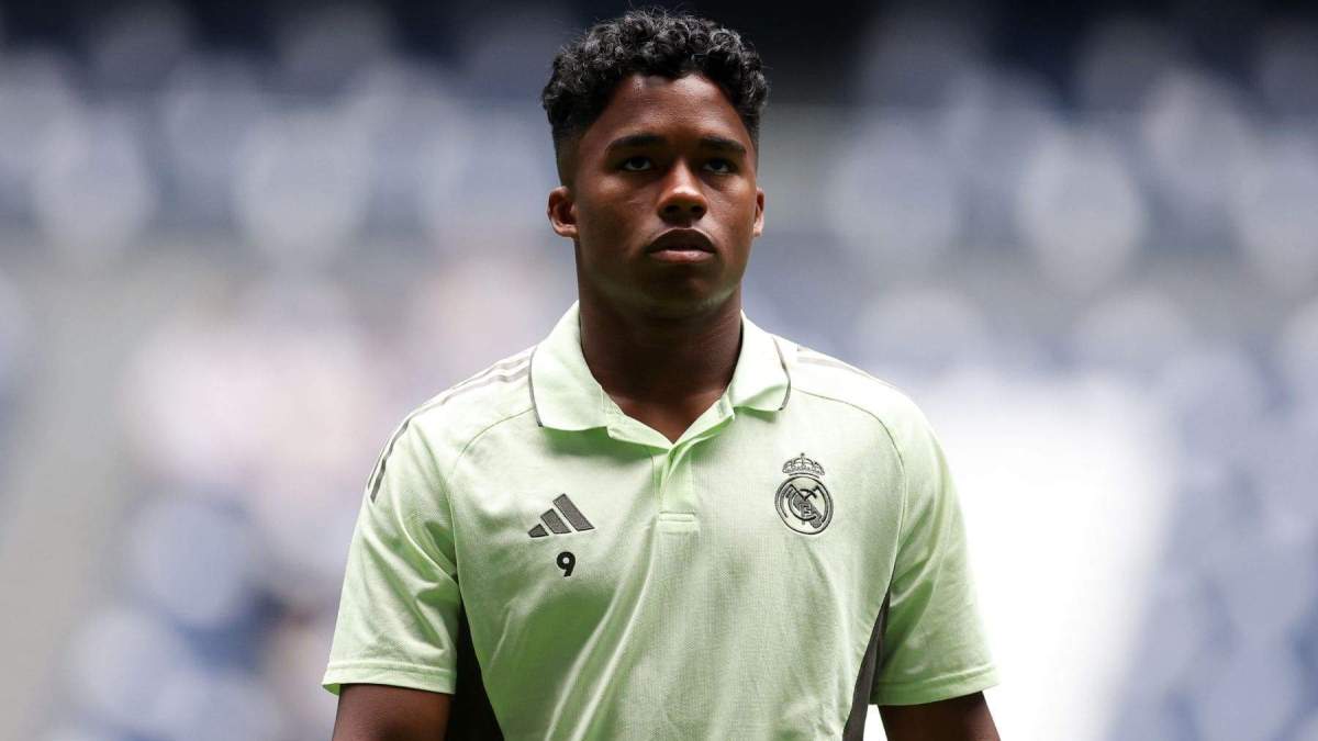 Endrick con el Real Madrid Endrick con el Real Madrid