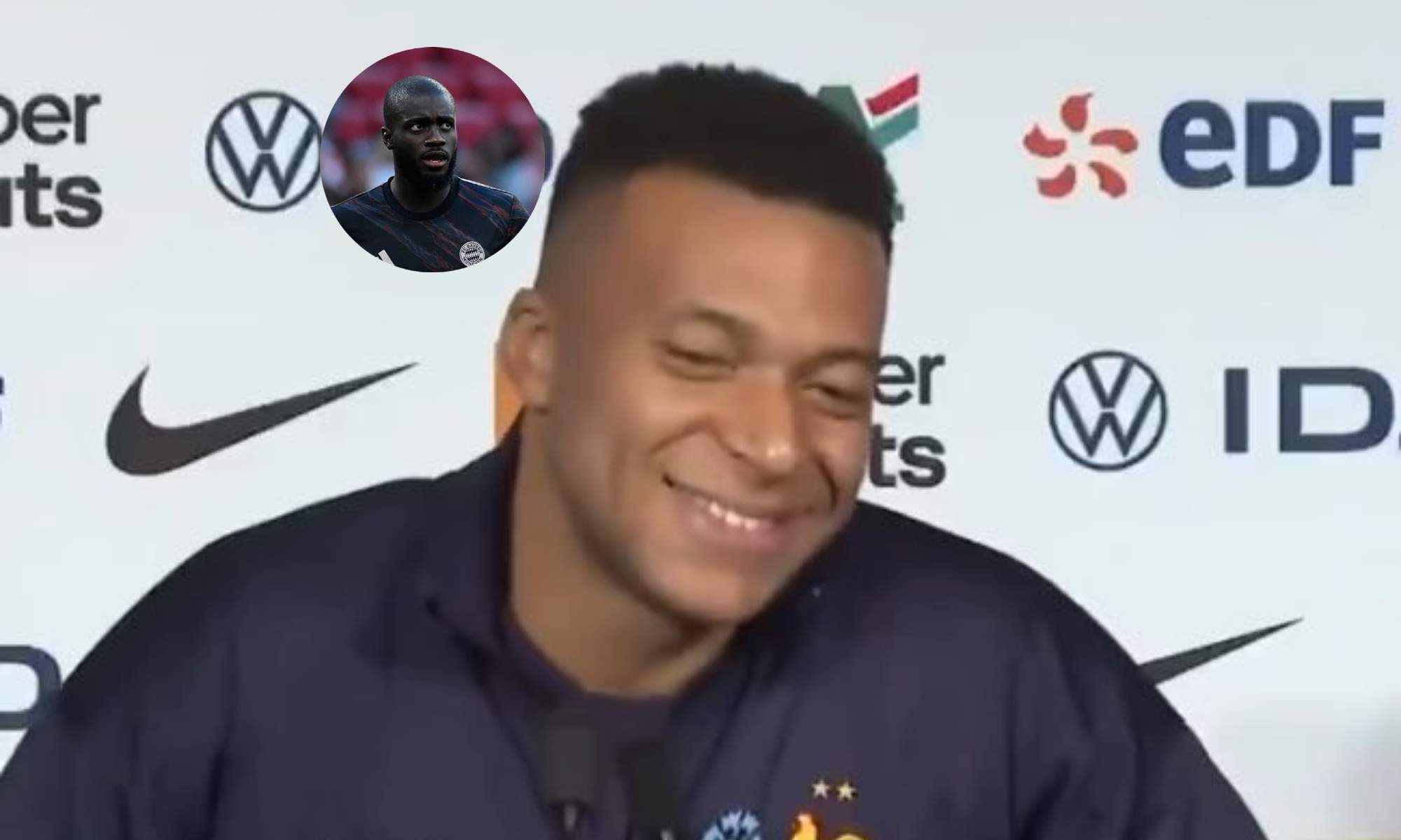 Mbappé le abre las puertas del Real Madrid a Upamecano