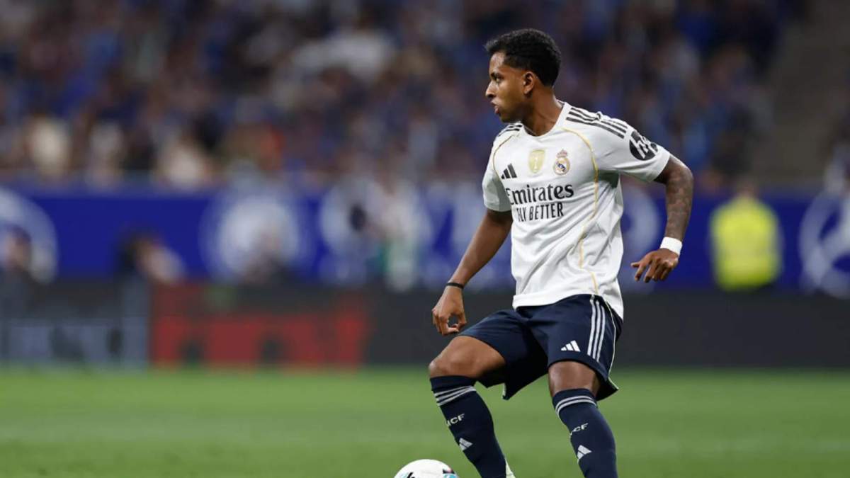 Rodrygo durante el Oviedo Real Madrid Rodrygo durante el Oviedo Real Madrid