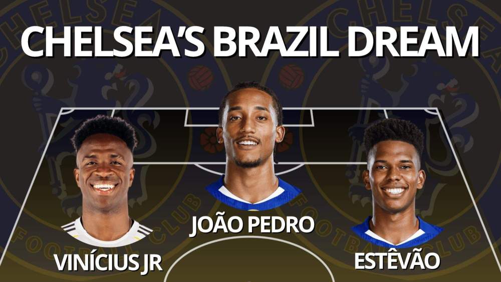 El tridente brasileño con el que sueña el Chelsea