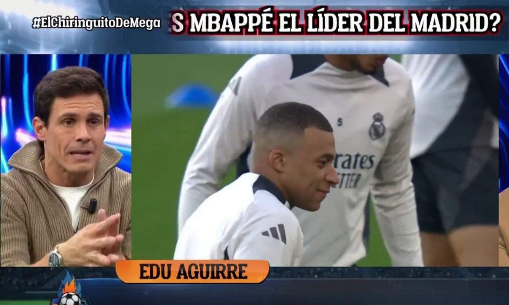 Edu Aguirre y Mbappé