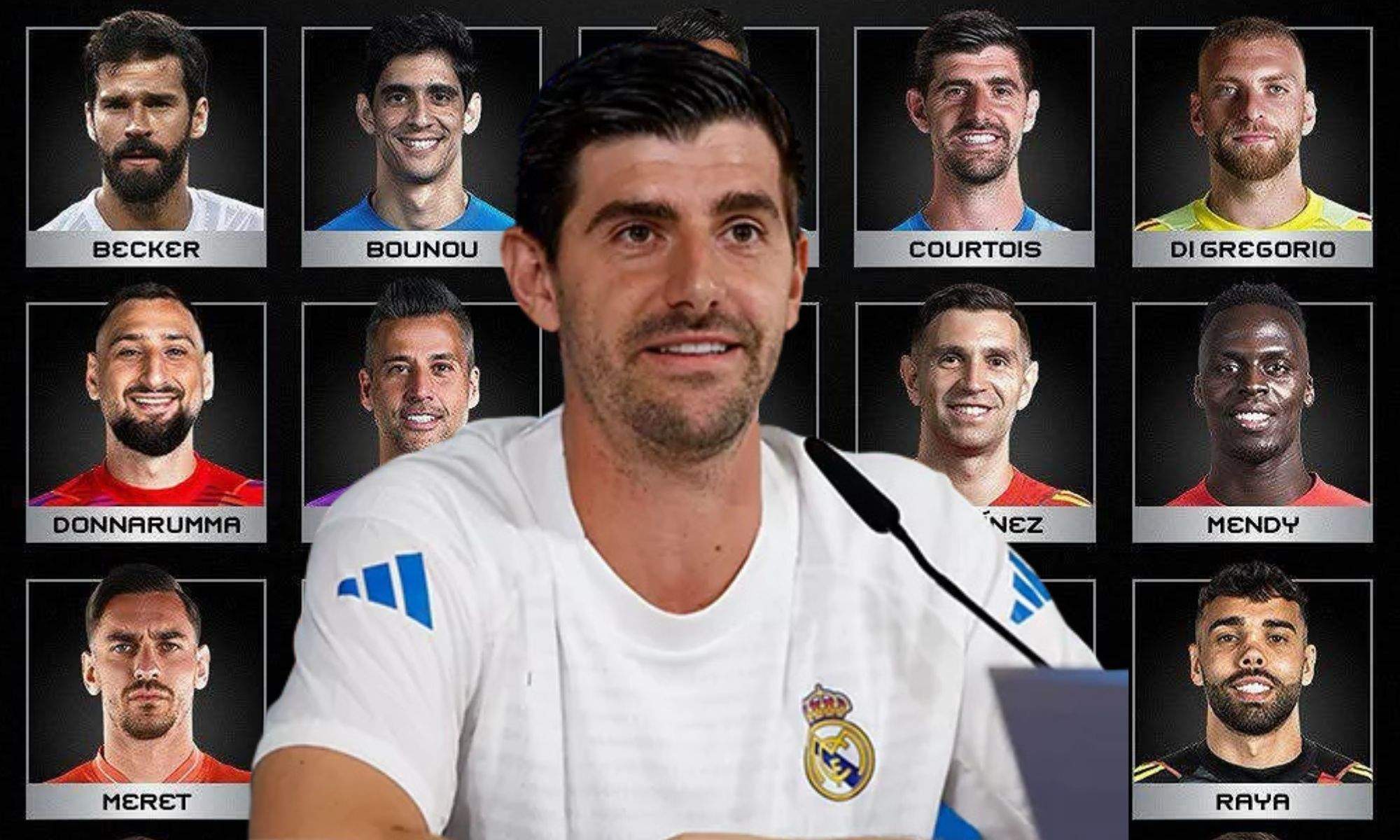 Los mejores porteros del mundo y Courtois