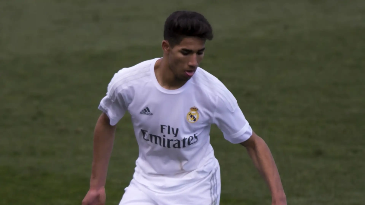 Achraf en el Real Madrid