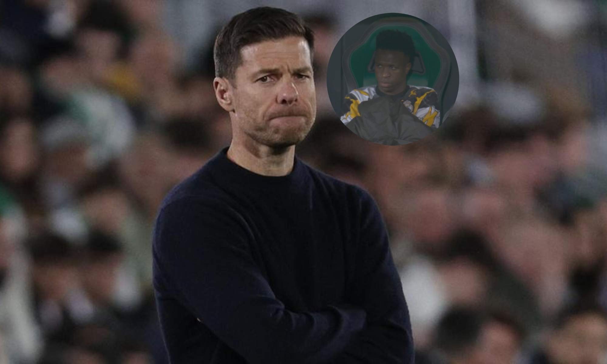 La explicación de Xabi Alonso sobre la suplencia de Vinicius no es comprensible