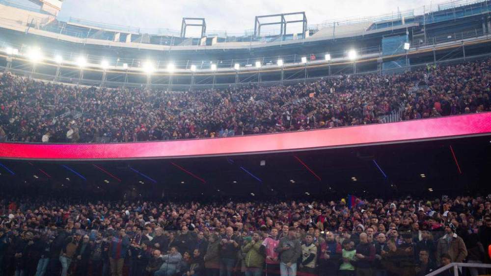 La grada del Spotify Camp Nou La grada del Spotify Camp Nou