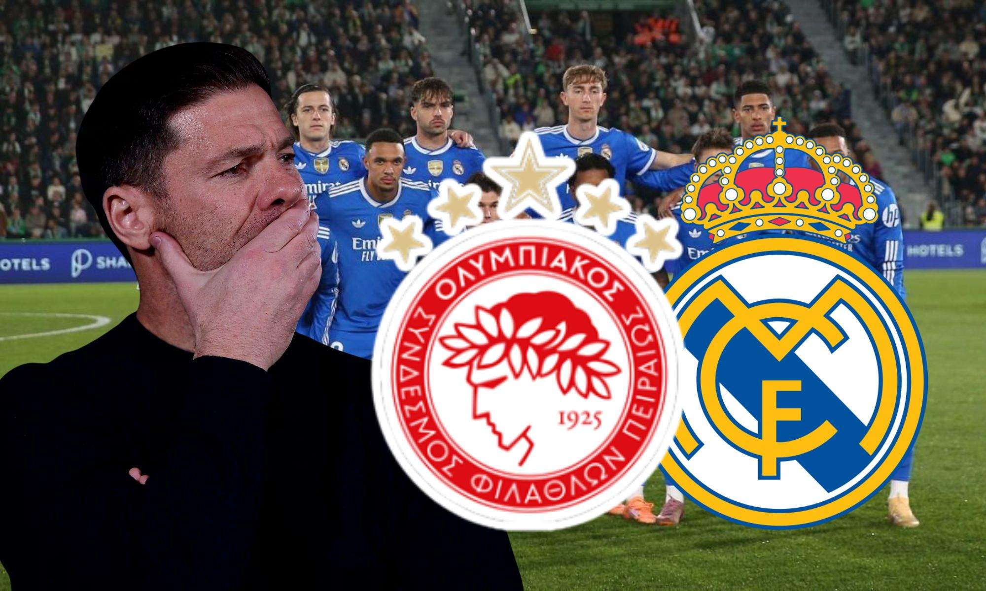 Alineación del Real Madrid frente al Olympiacos Alineación del Real Madrid frente al Olympiacos