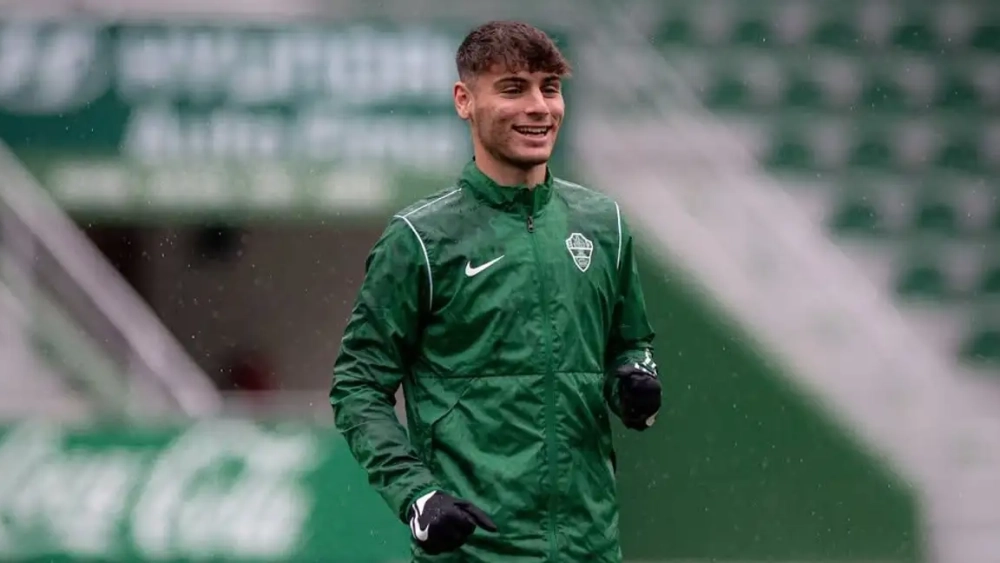 Rodrigo Mendoza con el Elche Rodrigo Mendoza con el Elche