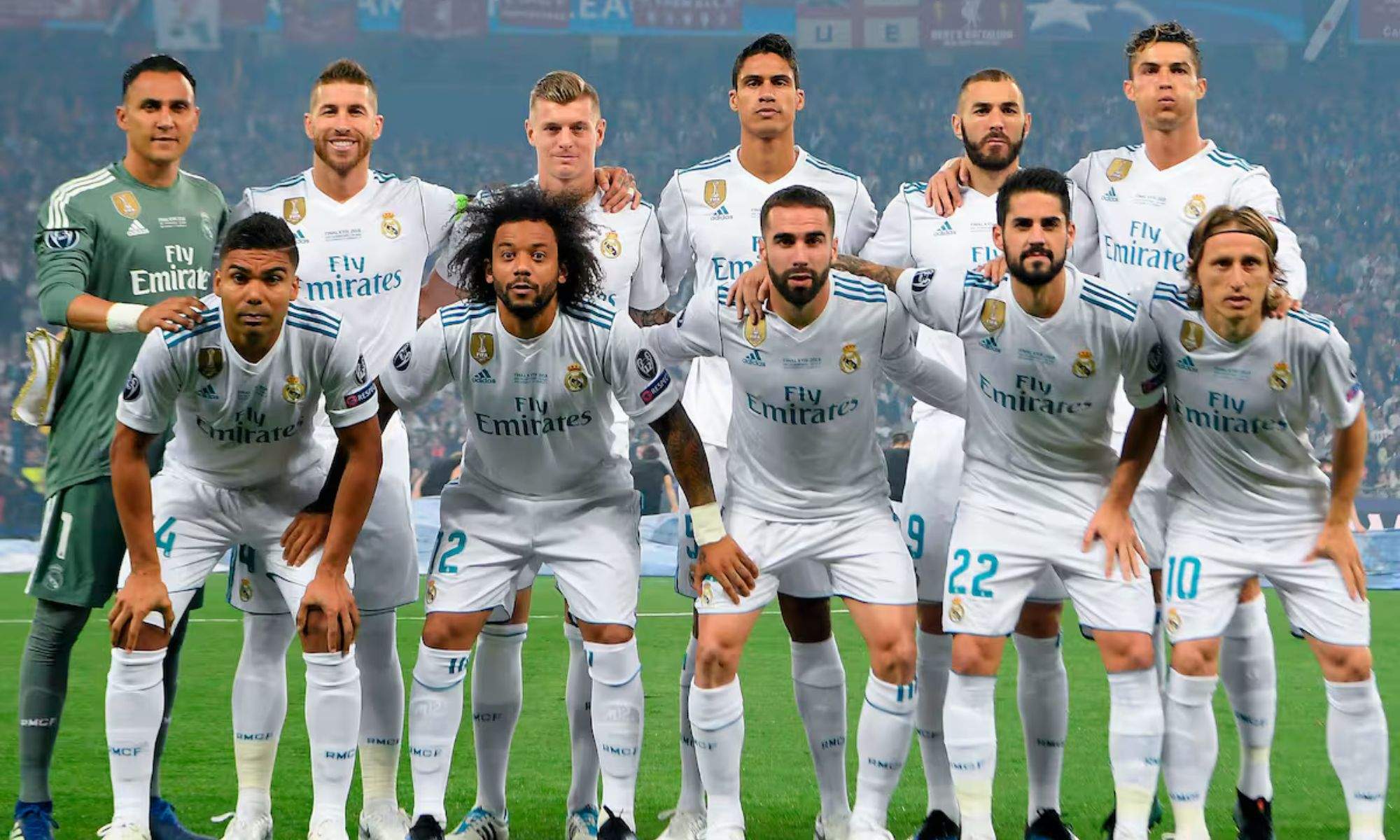 Once del Real Madrid en la final de Kiev