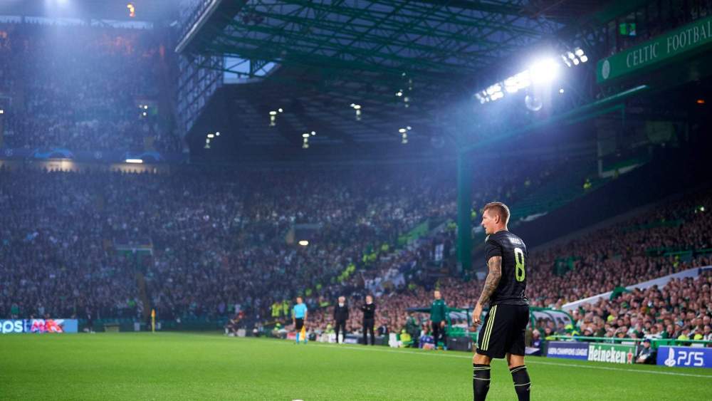 Kroos en Celtic Park
