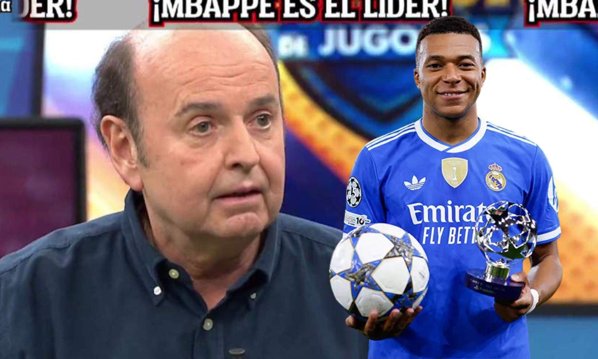 Juanma Rodríguez y Mbappé