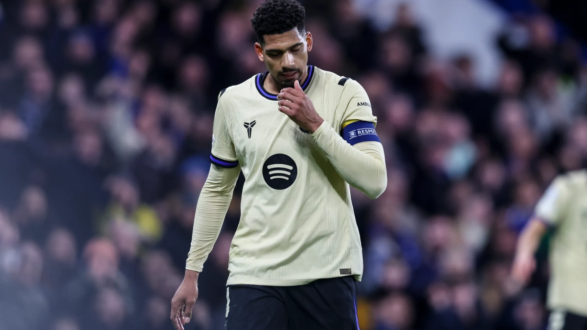 Ronald Araujo durante el partido ante el Chelsea Ronald Araujo durante el partido ante el Chelsea