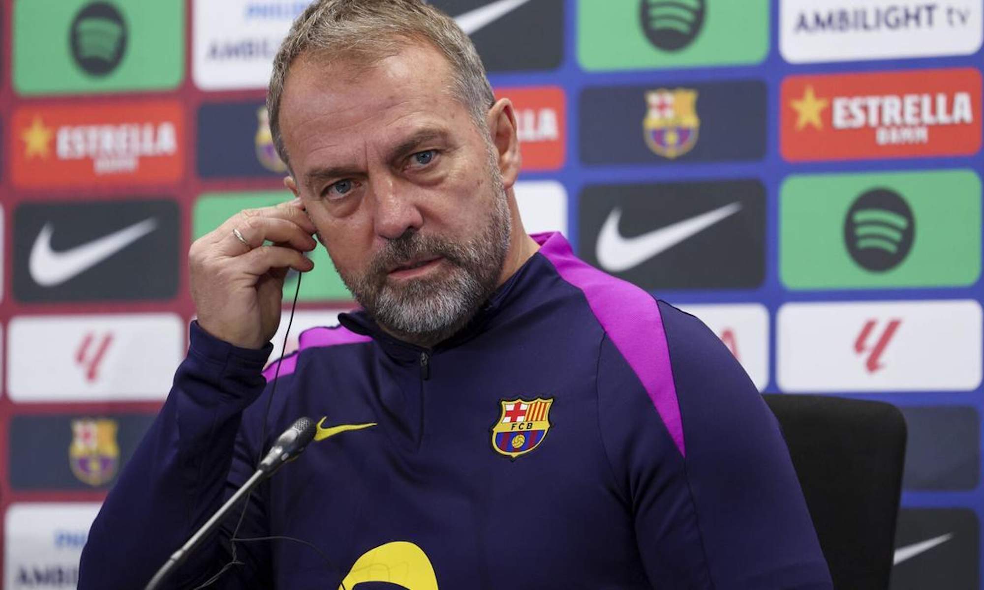 Flick en rueda de prensa