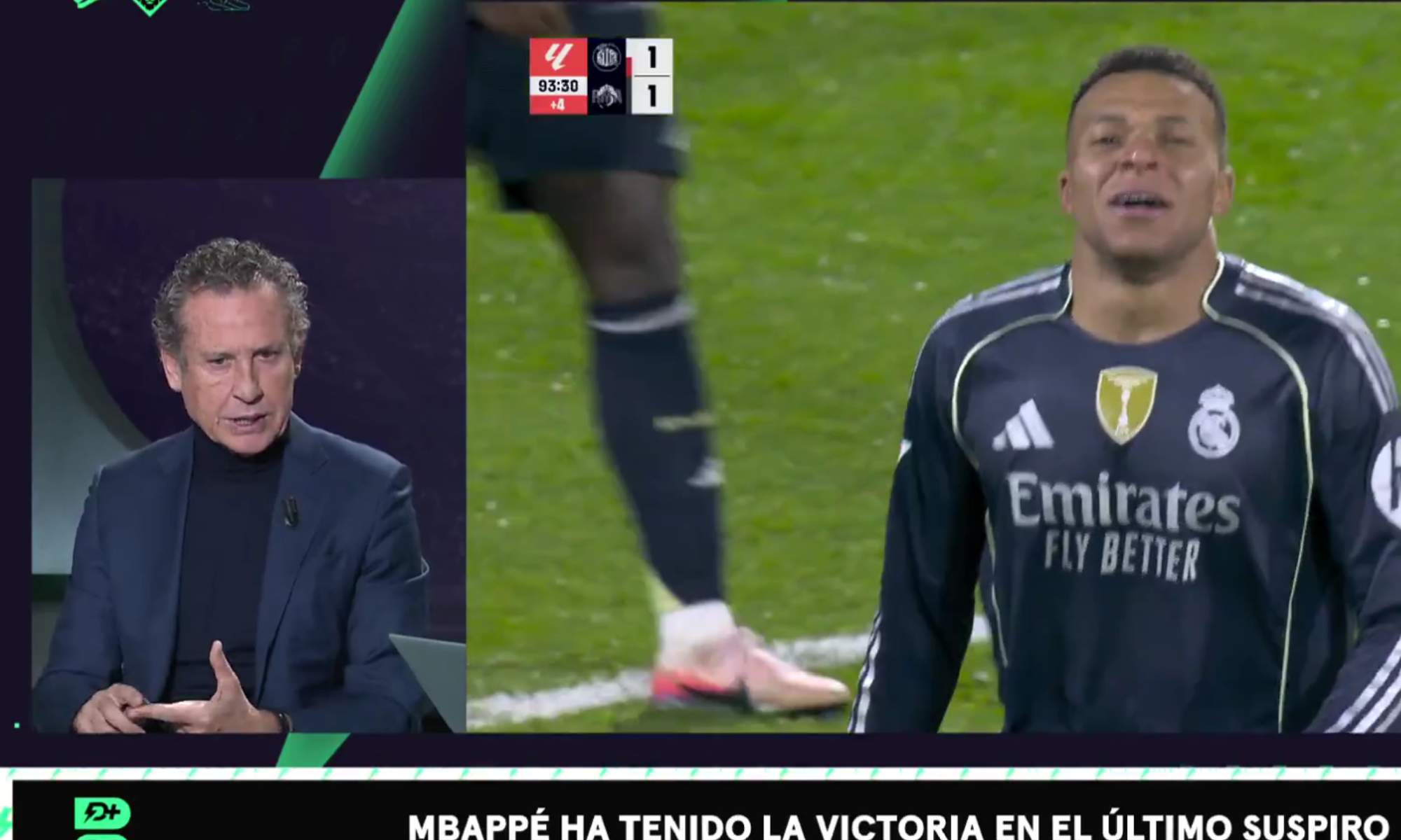 Jorge Valdano se ha rendido en elogios hacia Mbappé