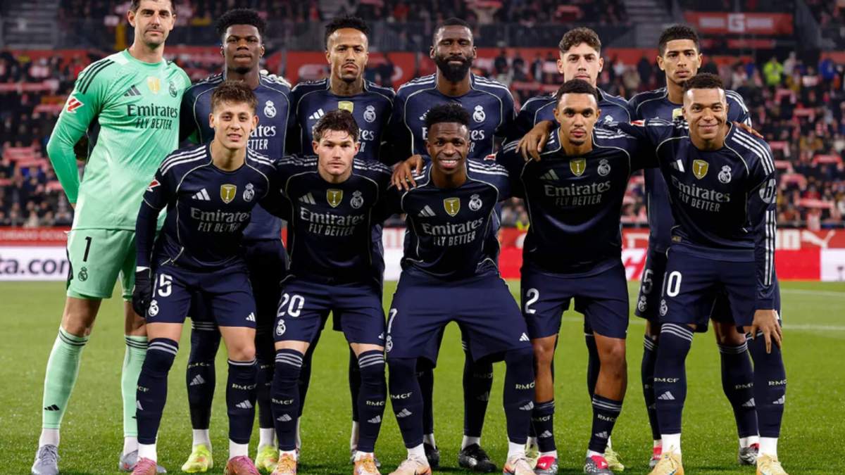 Once del Real Madrid contra el Girona Once del Real Madrid contra el Girona