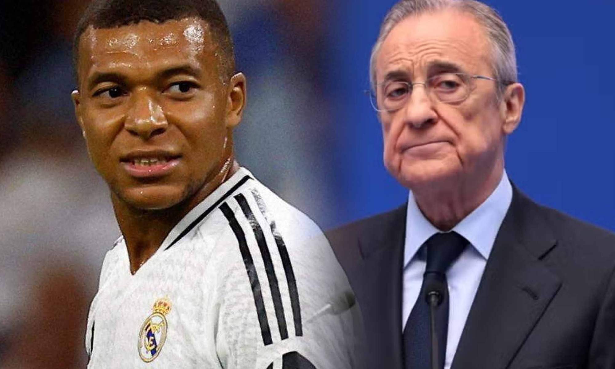 Florentino Pérez y Mbappé
