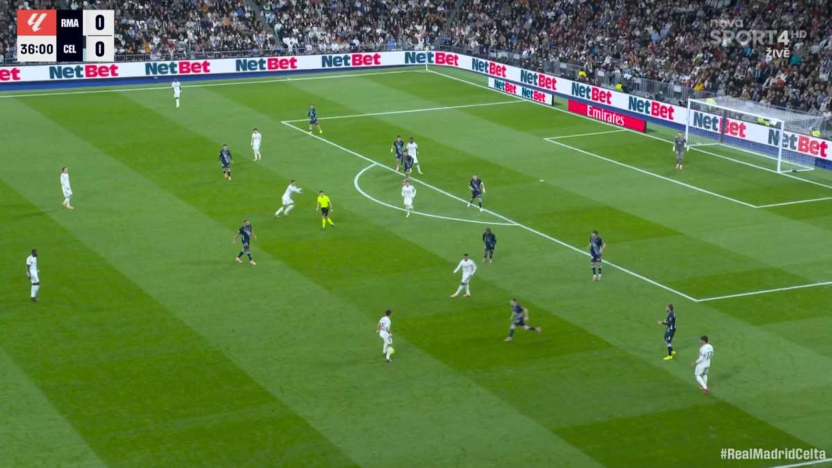 Desmarque entre líneas de Bellingham Desmarque entre líneas de Bellingham