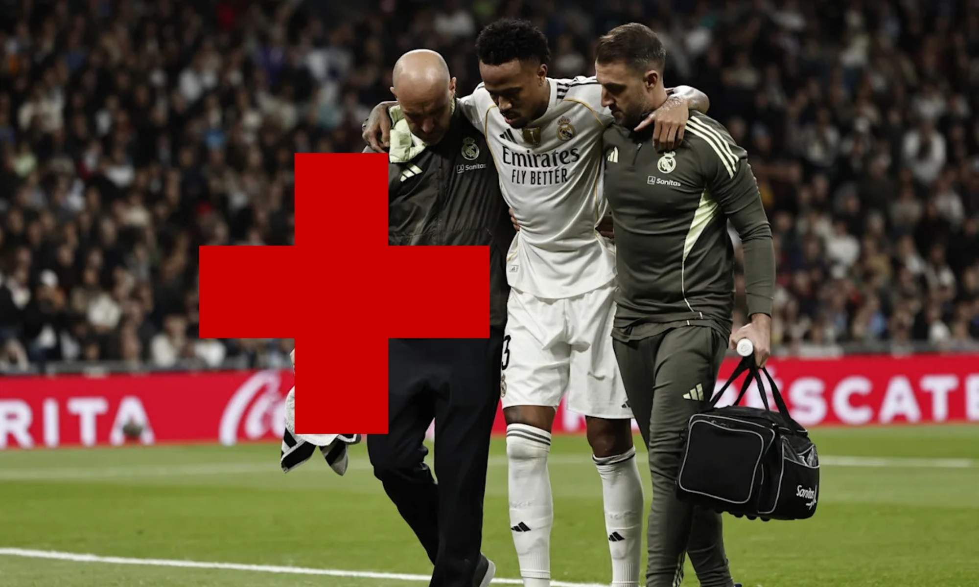 Eder Militao estará cuatro meses fuera del Real Madrid: se pierde estos partidos