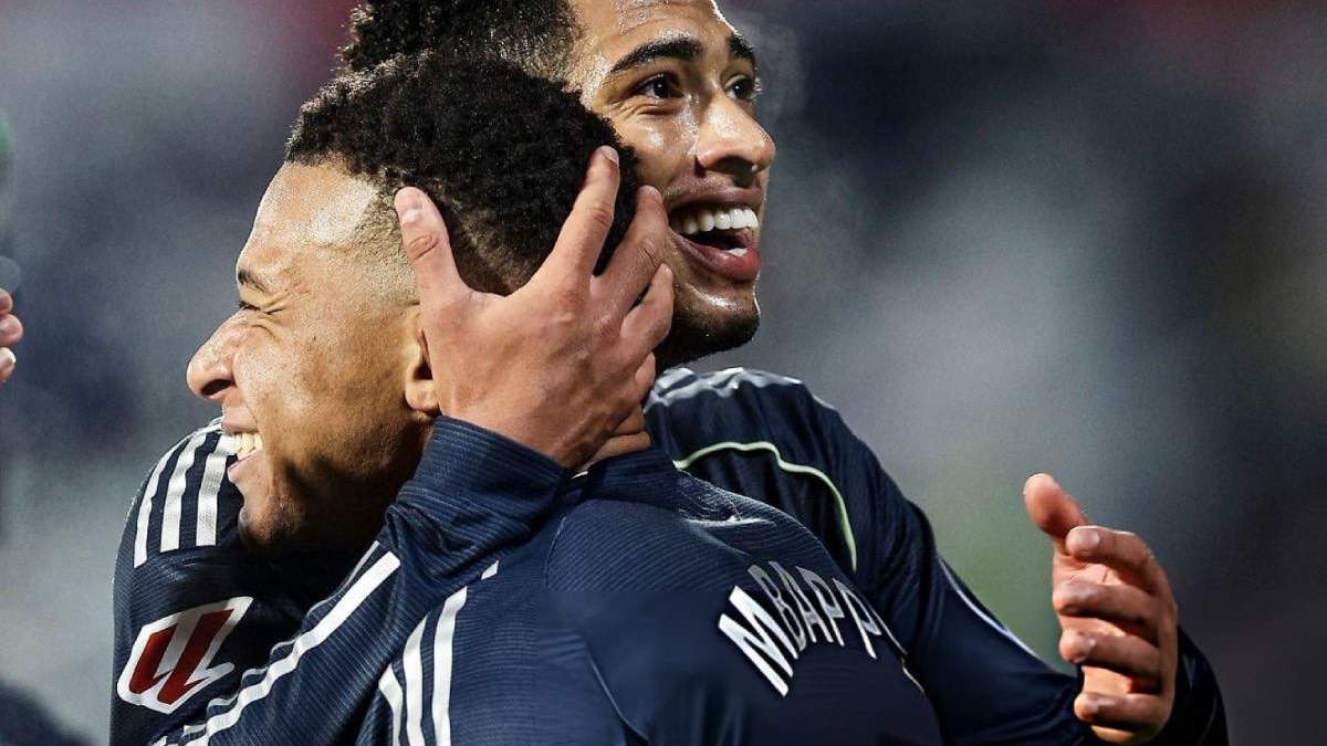 Kylian Mbappé y Jude Bellingham
