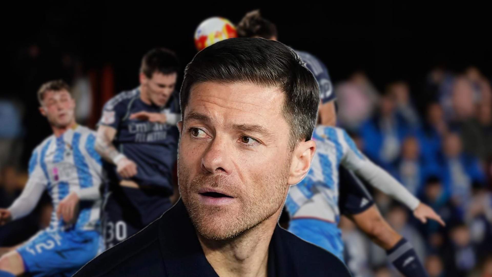 No se vio en TV, Xabi Alonso dejó K.O. a este jugador, castigo cuando iba a entrar