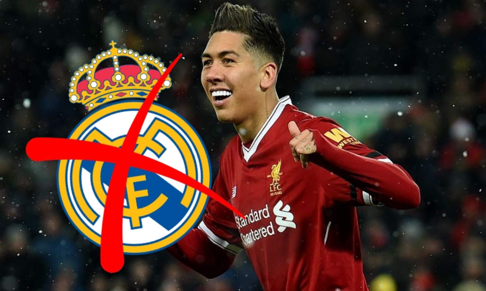 Roberto Firmino rechazó en dos ocasiones jugar en el Real Madrid.