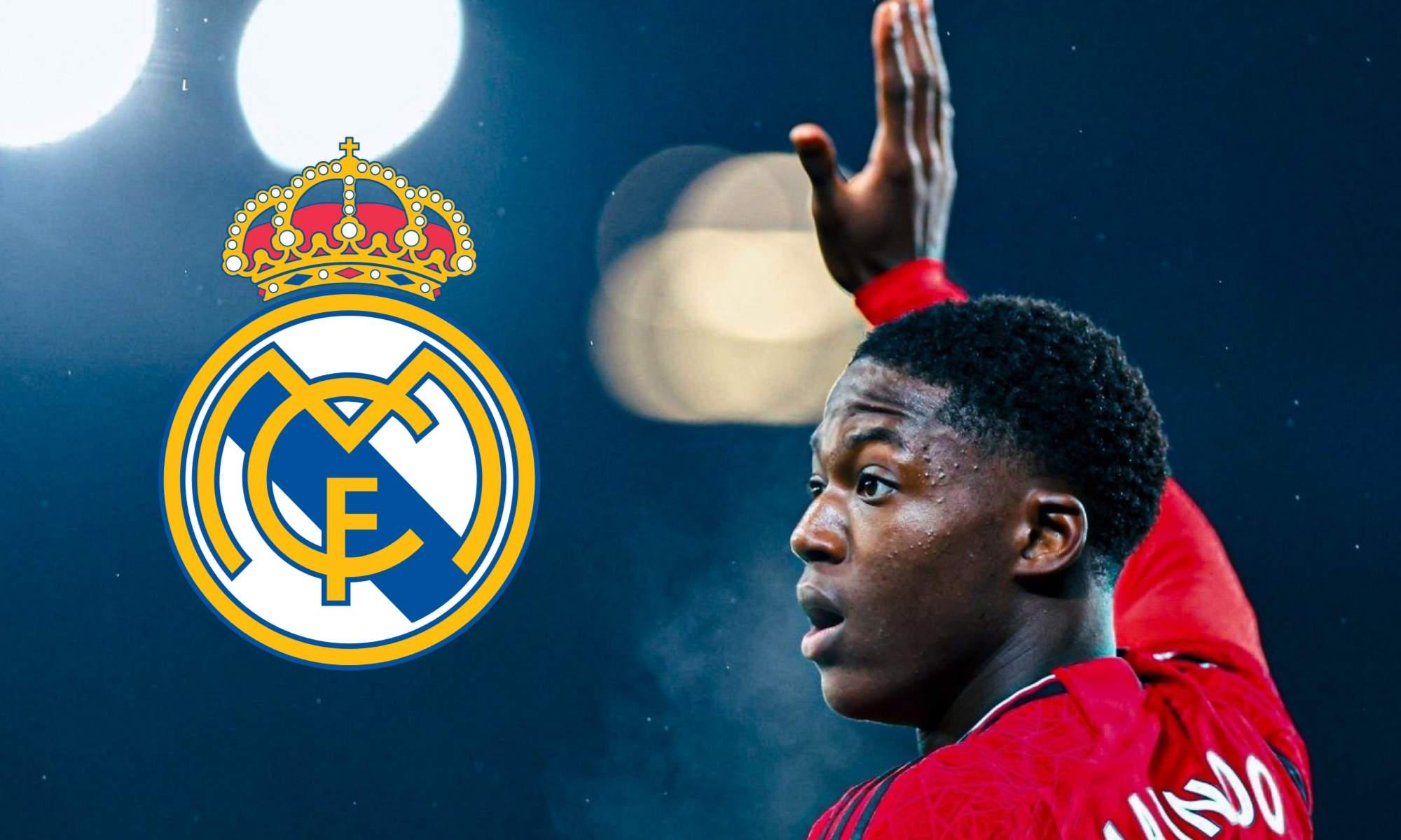 En Inglaterra confirman el movimiento, Mainoo apunta al Real Madrid