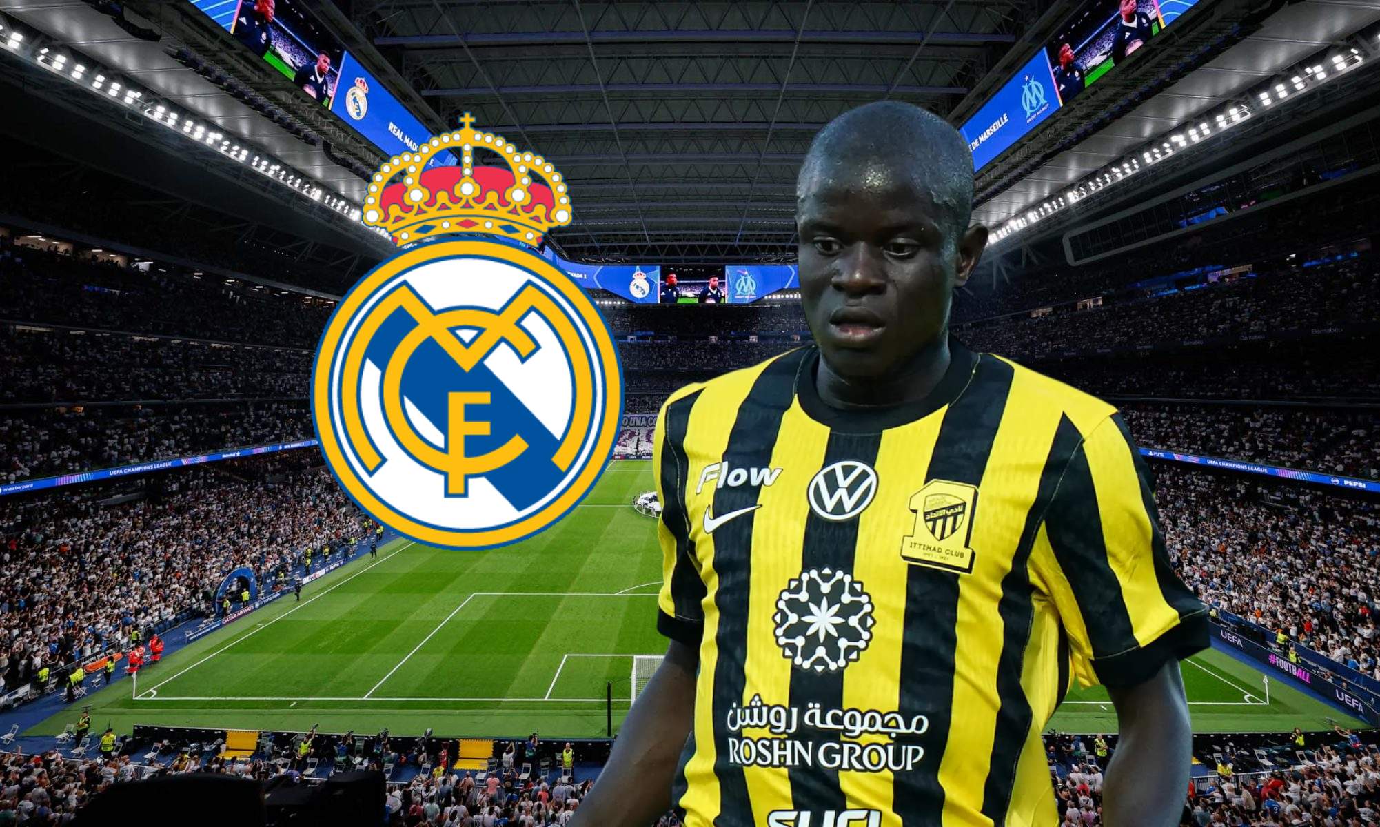 Kanté posible fichaje del Real Madrid